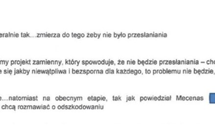 Zapis rozmowy prawników - jeden reprezentuje szantażystów, drugi - inwestora