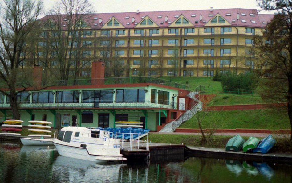 Pożar w hotelu Gołębiewski opanowany