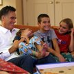 Mitt Romney z wnukami