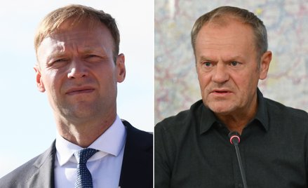 Marcin Mastalerek i Donald Tusk