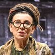 Olga Tokarczuk podczas premiery jej powieści „Świata jest za dużo” w Hali Stulecia we Wrocławiu