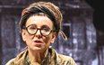 Olga Tokarczuk podczas premiery jej powieści „Świata jest za dużo” w Hali Stulecia we Wrocławiu