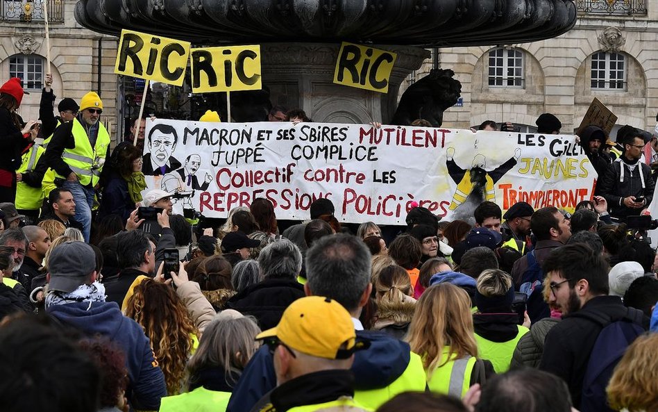 Francja: Żółte kamizelki znów na ulicach. 17 weekend protestów