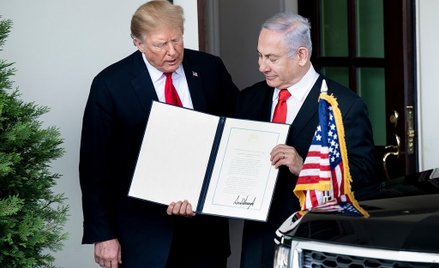 Arabia Saudyjska potępia decyzję Trumpa ws. Wzgórz Golan