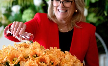 Jill Biden i tulipany nazwane na jej cześć