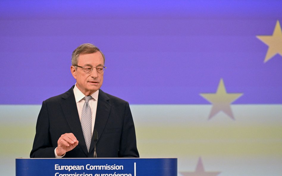 Były prezes Europejskiego Banku Centralnego i były premier Włoch Mario Draghi