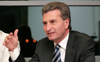 Unijny komisarz do spraw cyfryzacji i społeczeństwa Guenther Oettinger