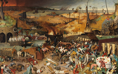 „Triumf śmierci” – obraz niderlandzkiego malarza Pietera Bruegla (starszego), namalowany w 1562 r., 