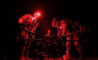 Ukraińscy operatorzy dronów