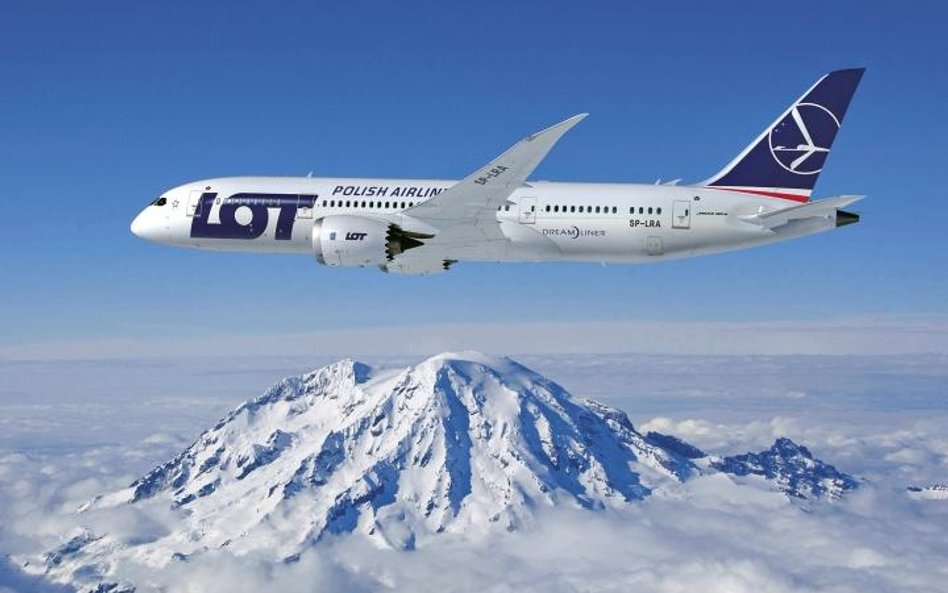 Dreamliner LOT-u rażony piorunem