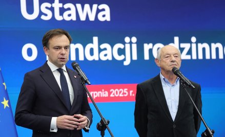 MF zmieni przepisy o fundacji rodzinnej - powiedział minister finansów Andrzej Domański