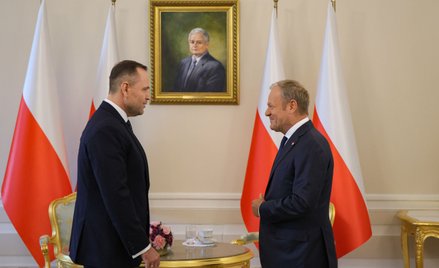 Karol Nawrocki i Donald Tusk