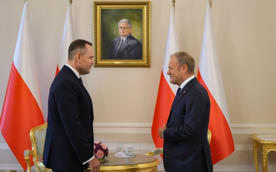 Karol Nawrocki i Donald Tusk