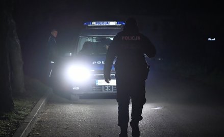 Policja na terenie miejscowości Przewodów w woj. lubelskim