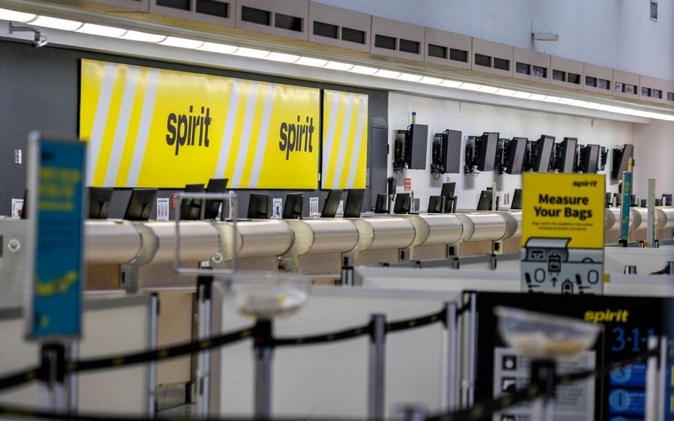 Tanie linie lotnicze Spirit zaprzestały działalności 2 maja 2026 roku