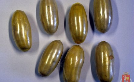 Nigeryjczyk przemycał w żołądku 1,5 kg narkotyków