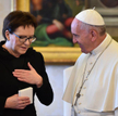 Spotkanie premier Ewy Kopacz z papieżem Franciszkiem