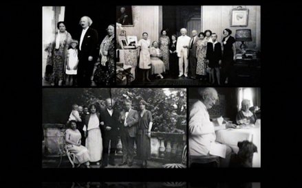 Kadr z filmu „Paderewski, człowiek czynu, sukcesu i sławy”