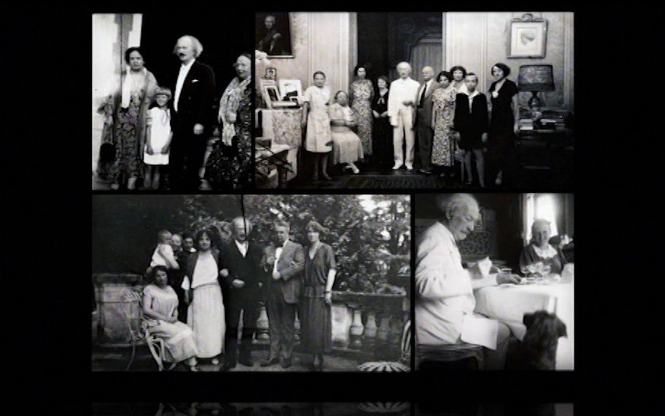 Kadr z filmu „Paderewski, człowiek czynu, sukcesu i sławy”