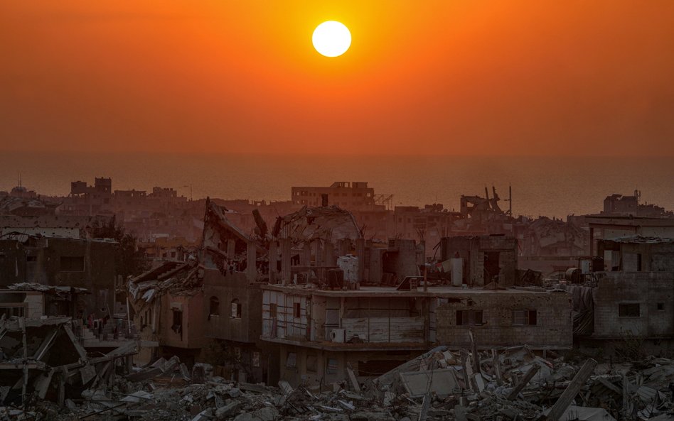 Gaza zruinowana w wyniku izraelskiej ofensywy