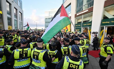Protesty propalestyńskie w Malmö