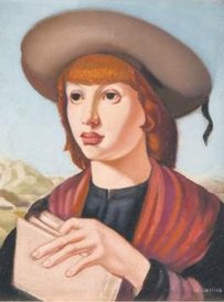 Obraz Tamary Łempickiej z kolekcji Marka Roeflera.