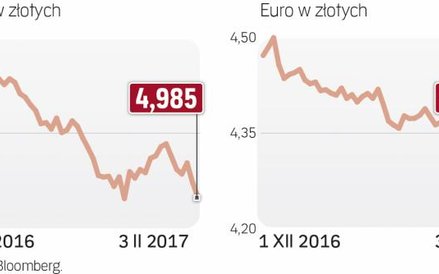 Złoty drożeje Od początku grudnia
