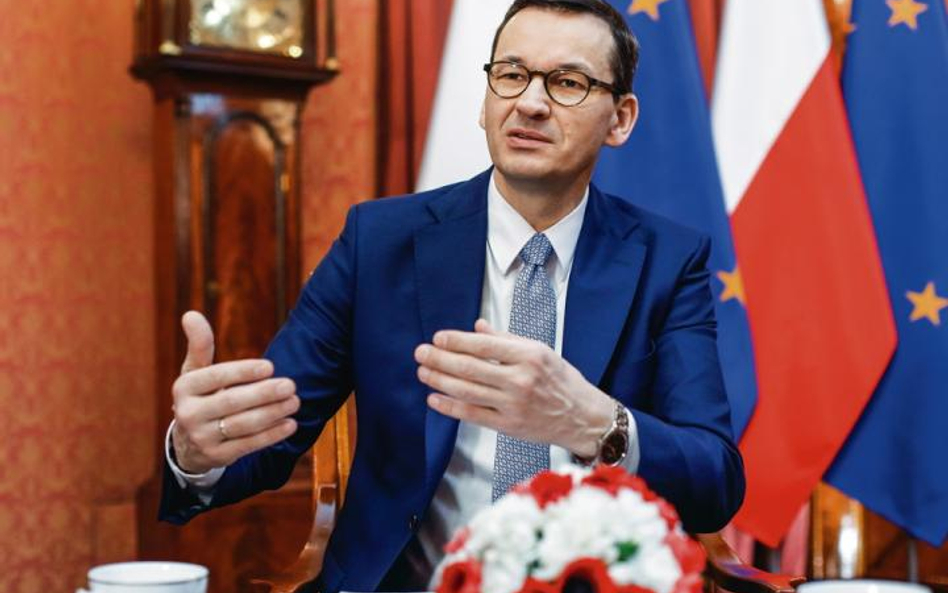 Prezes Rady Ministrów Mateusz Morawiecki.