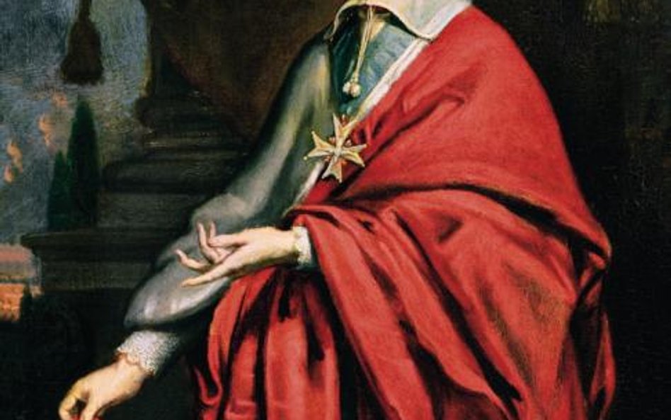 Kardynał Richelieu, mal. Philippe de Champaigne, ok. 1637 r.