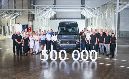 W fabryce Volkswagena we Wrześni wyprodukowano już pół miliona samochodów