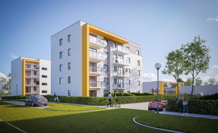 Osiedle Optima przy ul. Stężyckiej w Gdańsku. Inwestorem jest spółka Inpro