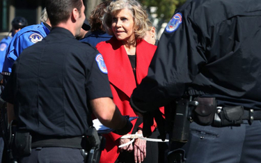 Jane Fonda znów aresztowana. Tym razem z Tedem Dansonem
