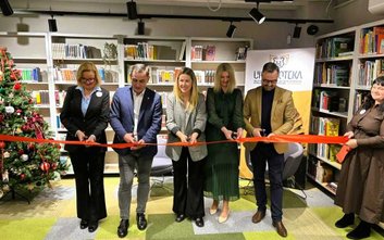 W otwarciu Ursynoteki wzięli udział wiceministra MSWiA oraz władze dzielnicy Ursynów