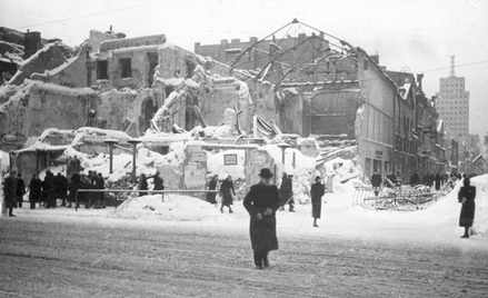 Ruiny Warszawy po zakończeniu II wojny światowej