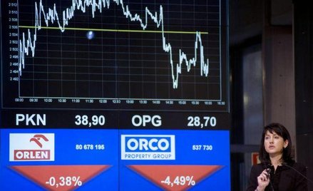 GPW: rośnie pokusa realizacji zysków