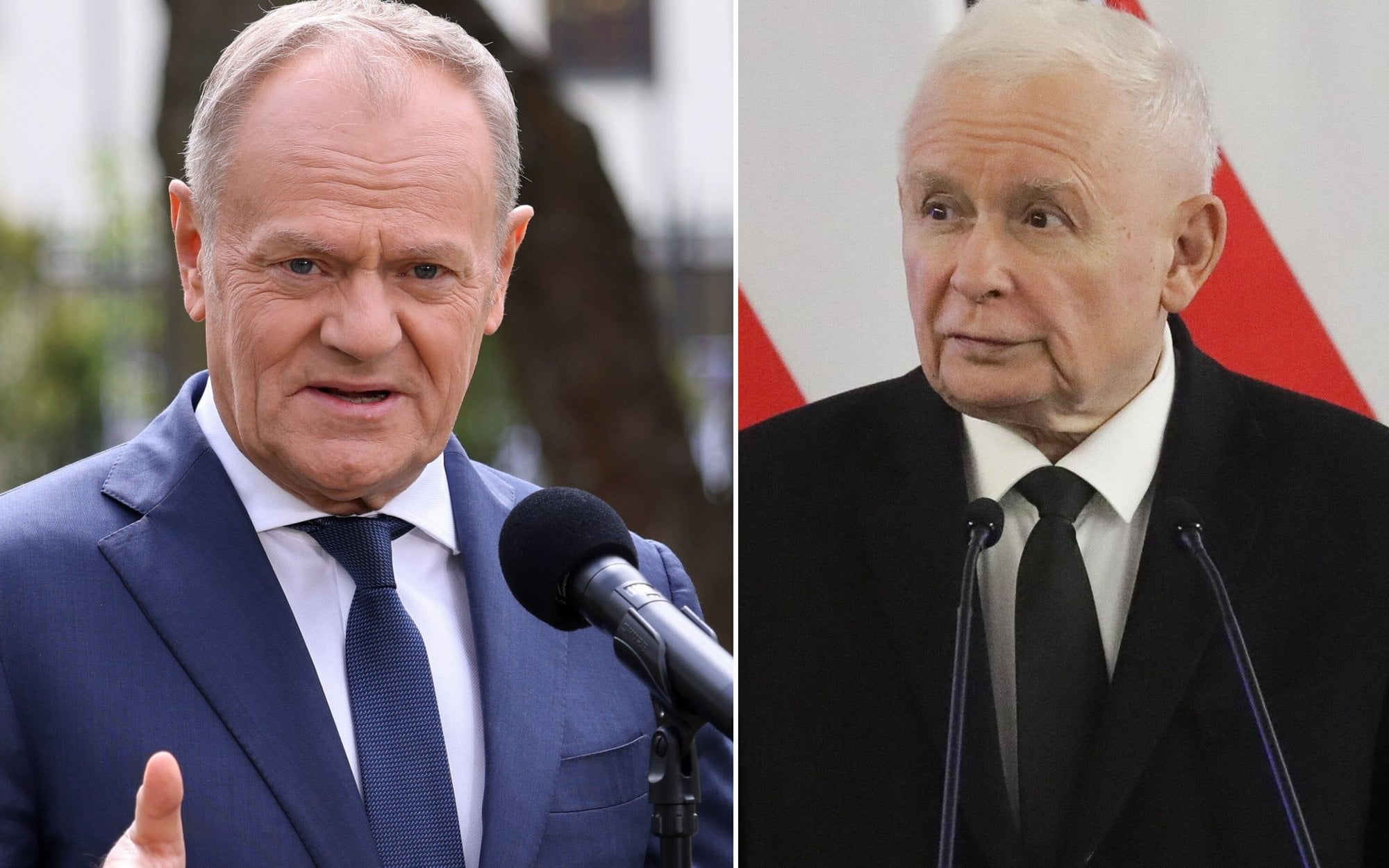 Wyniki nowego sondażu CBOS. KO z duża przewagą nad PiS. Komentarz Donalda Tuska