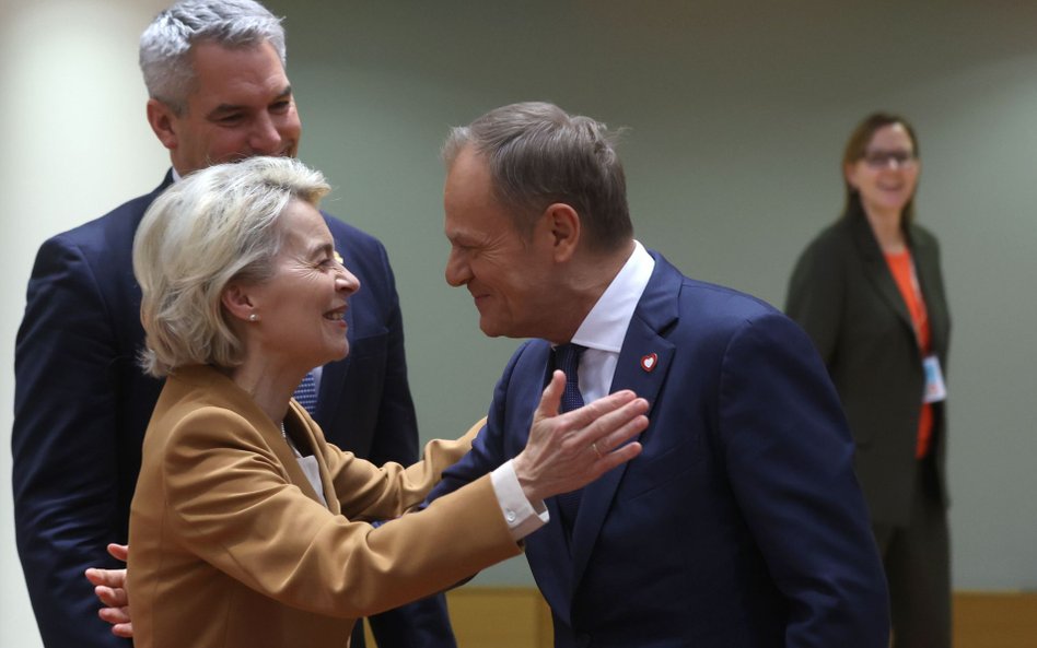 Ursula von der Leyen i Donald Tusk