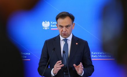 Minister finansów i gospodarki Andrzej Domański
