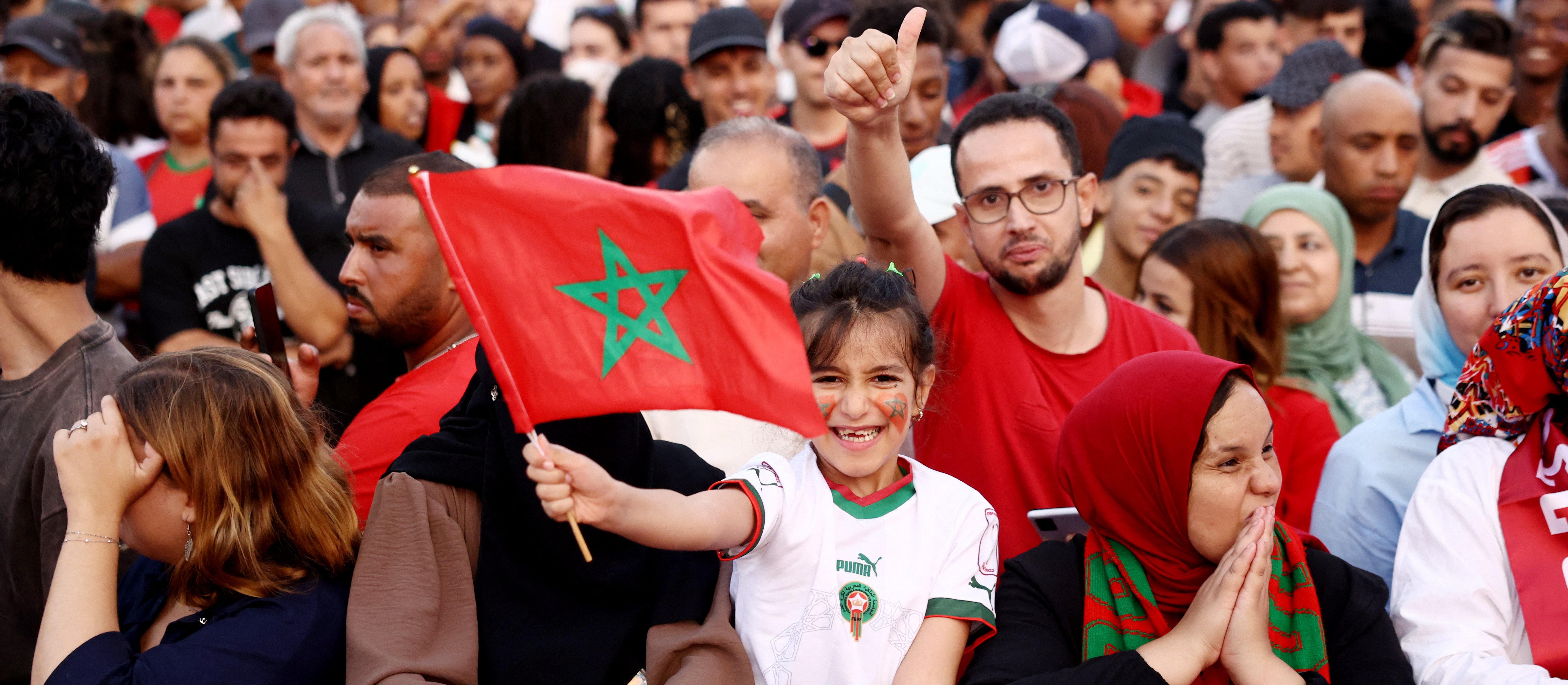 Morocco, Trump's America's favorite. "Together we are building a fresh  era"