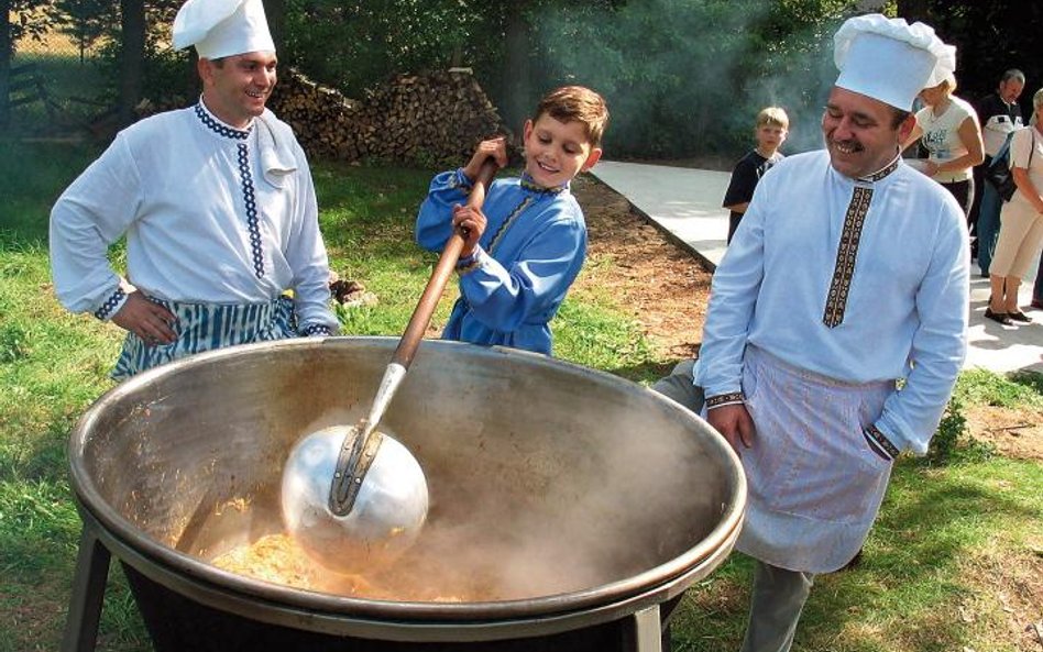 Na III Pikniku Staroobrzędowców, Gabowe Grądy 2007 r.