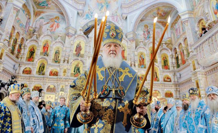 Patriarcha Cyryl I odprawił nabożeństwo w mińskiej cerkwi Wszystkich Świętych