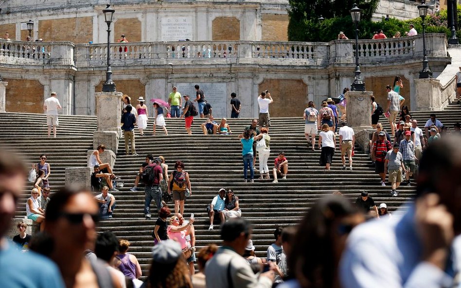 Schody Hiszpańskie w Rzymie