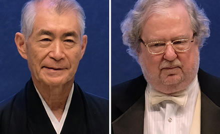 Tasuku Honjo, japoński immunolog, profesor na Uniwersytetu Kioto, którego był dziekanem oraz James P