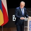 Premier Donald Tusk podczas drugiego dnia konferencji „Road to URC – Security and Defence Dimension”
