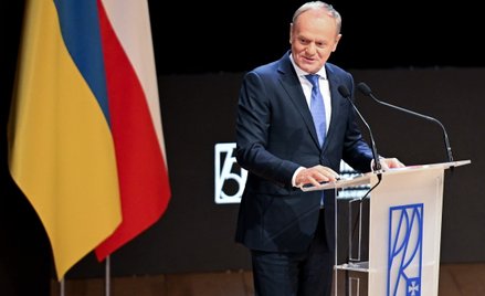 Premier Donald Tusk podczas drugiego dnia konferencji „Road to URC – Security and Defence Dimension”