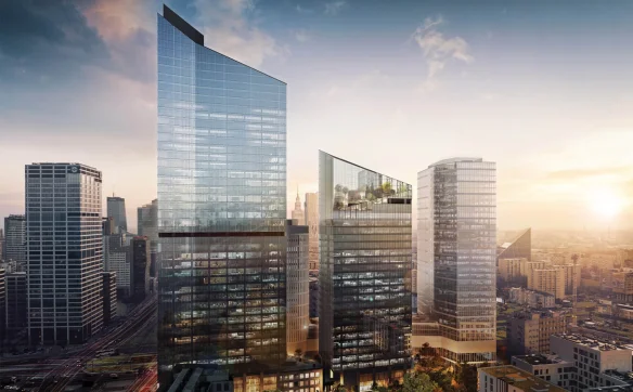 "Skyliner II" to drugi budynek kompleksu Skyliner