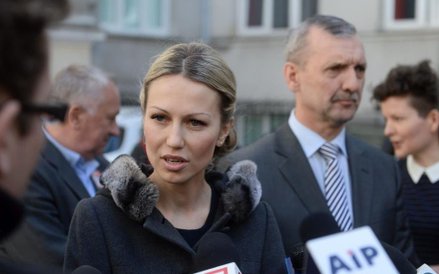 Kandydatka SLD Magdalena Ogórek