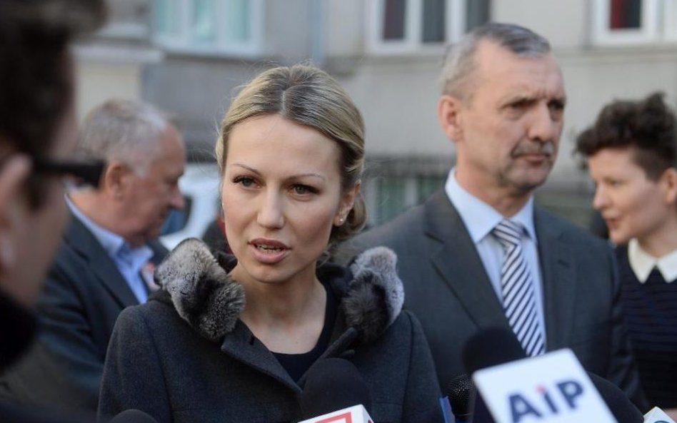 Kandydatka SLD Magdalena Ogórek