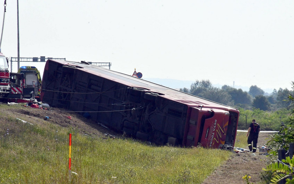 Wypadek autokaru w Chorwacji. Zginęło 10 osób