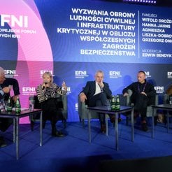 Panel „Wyzwania obrony ludności cywilnej i infrastruktury krytycznej w obliczu współczesnych zagroże
